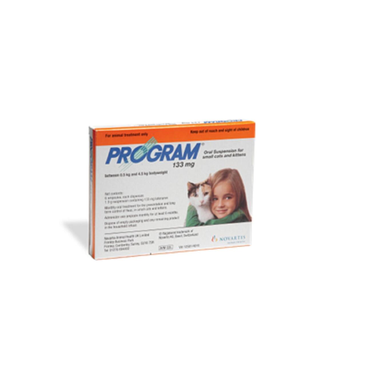 An image of Program Cat Suspension 133mg 6 Pack