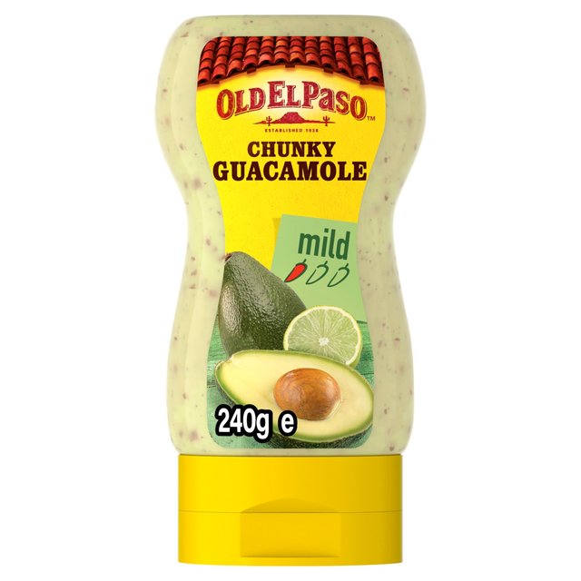 Old El Paso Squeezy Chunky Guacamole, 240g