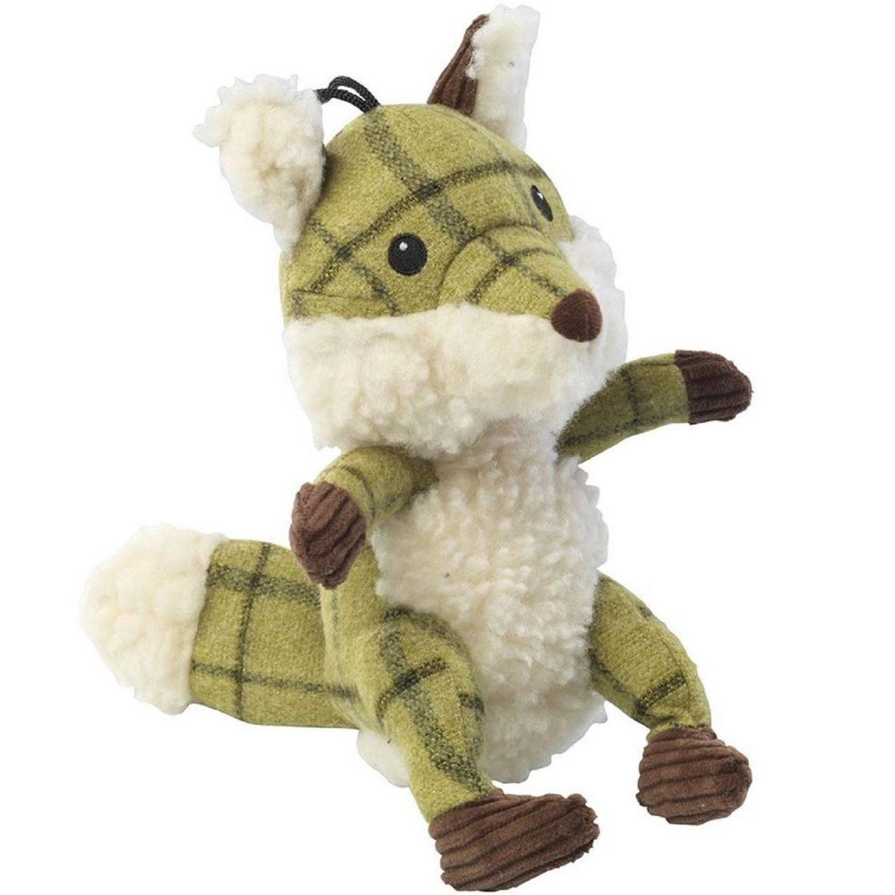 An image of House of Paws Tweed Plush Fox