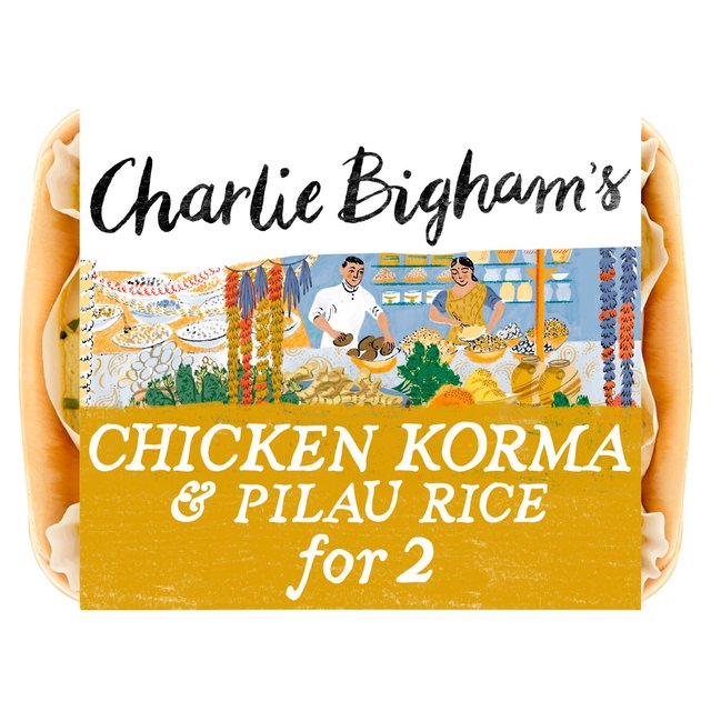 Charlie Bigham’s Chicken Korma & Pilau Rice for 2, 810g