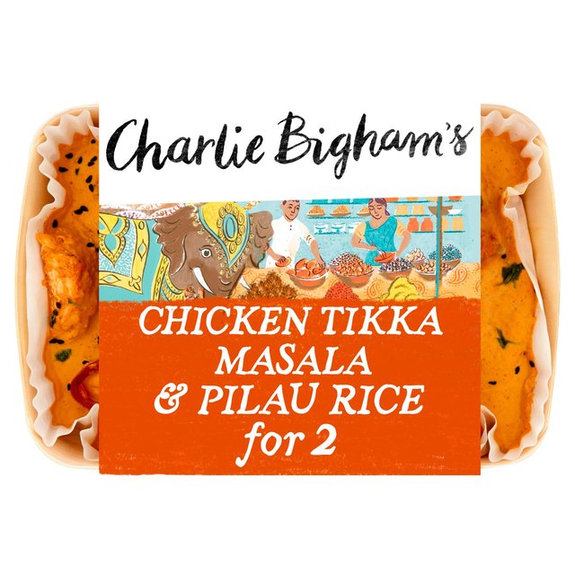 Charlie Bigham’s Chicken Tikka Masala & Pilau Rice for 2, 805g
