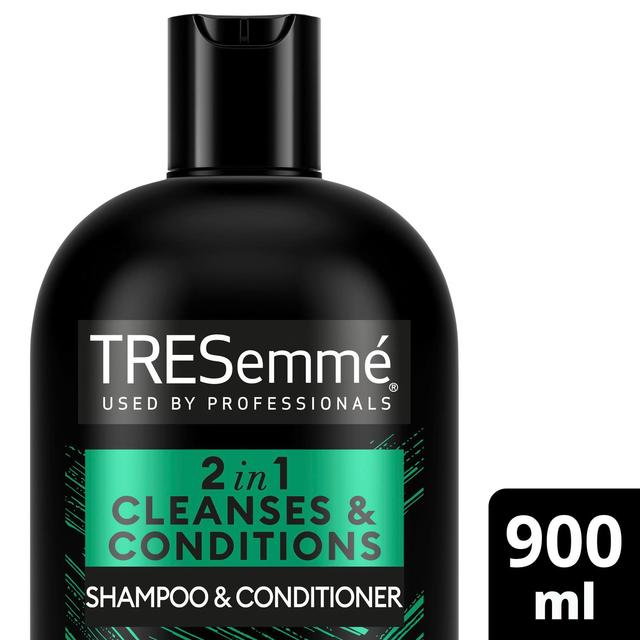 Tresemme 2 in 1 Cleanses & Conditions Shampoo & Conditioner, 900ml