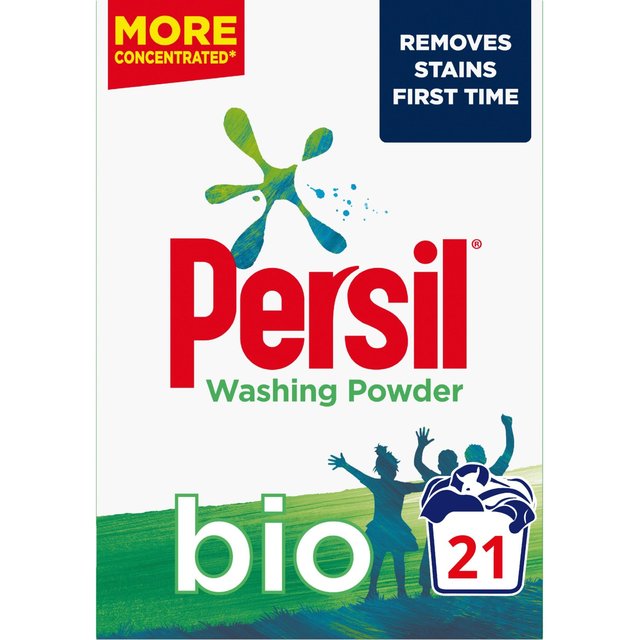 Persil Bio Stain Fabric Cleaning Washing Powder 21 Wash, 1.05kg