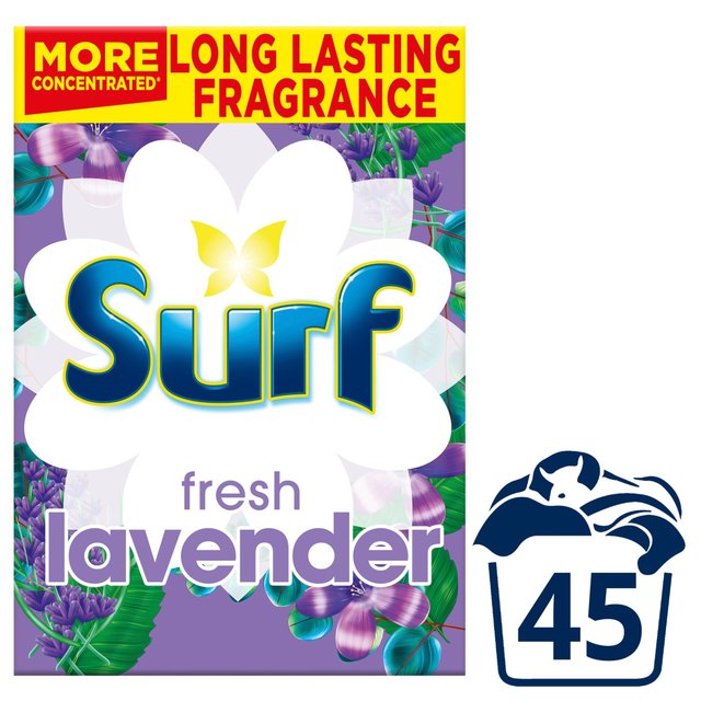 Surf Laundry Powder Lavender 45 Wash, 2.25kg