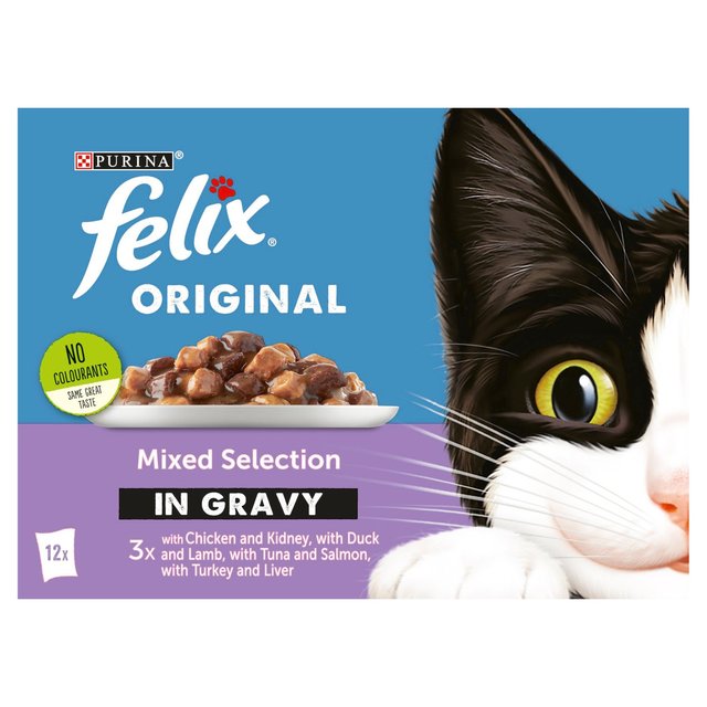 Felix Cat Food Mixed Selection In Gravy | Ocado