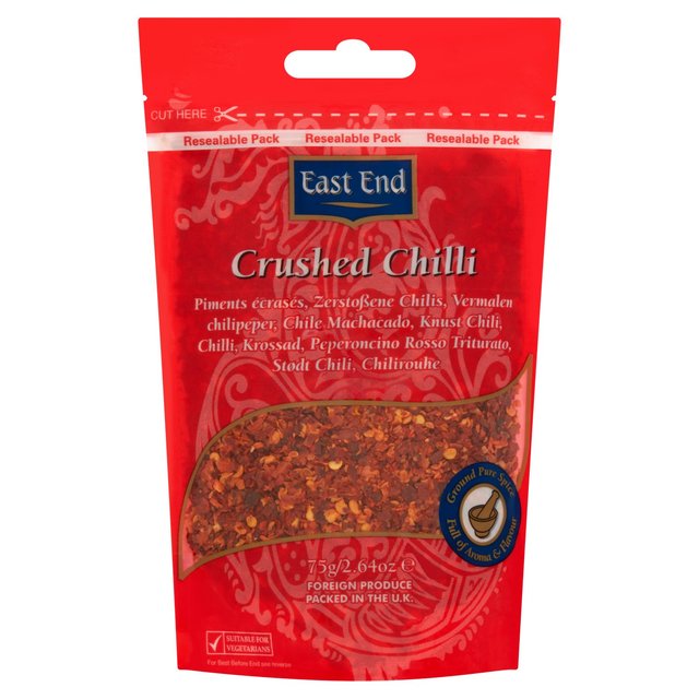 East End Crushed Chilli, 75g