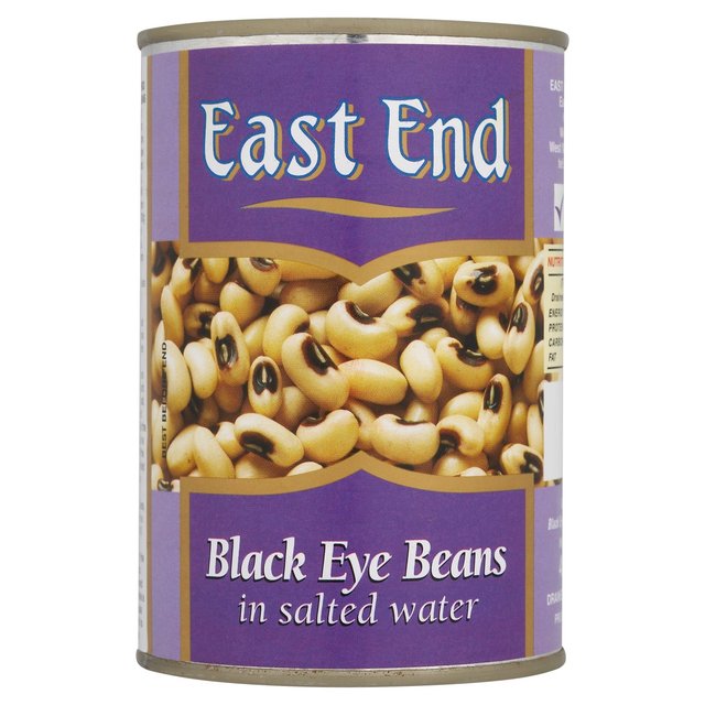 East End Black Eye Beans in Brine, 400g