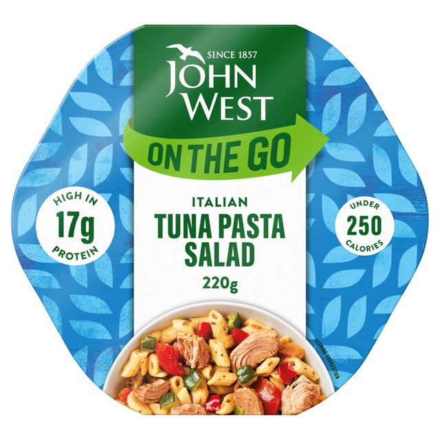 John West On The Go Italian Tuna Pasta Salad, 220g