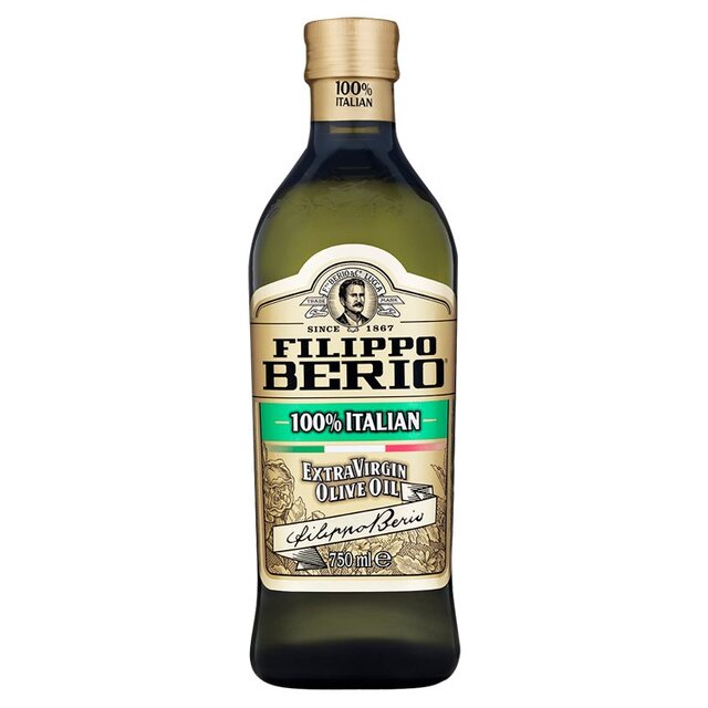 Filippo Berio 100% Italian Extra Virgin Olive Oil, 750ml