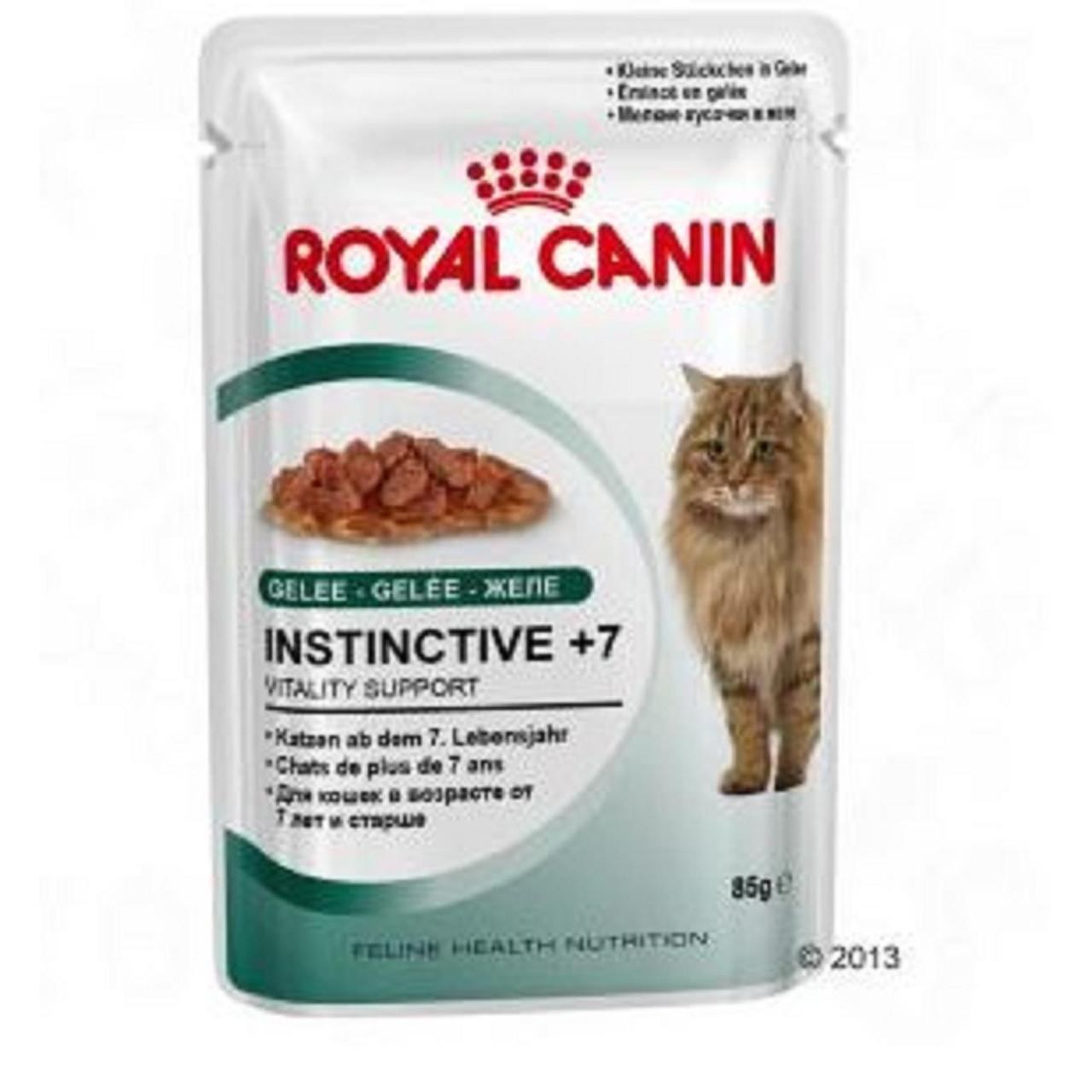 An image of Royal Canin Feline Instinctive +7 Jelly