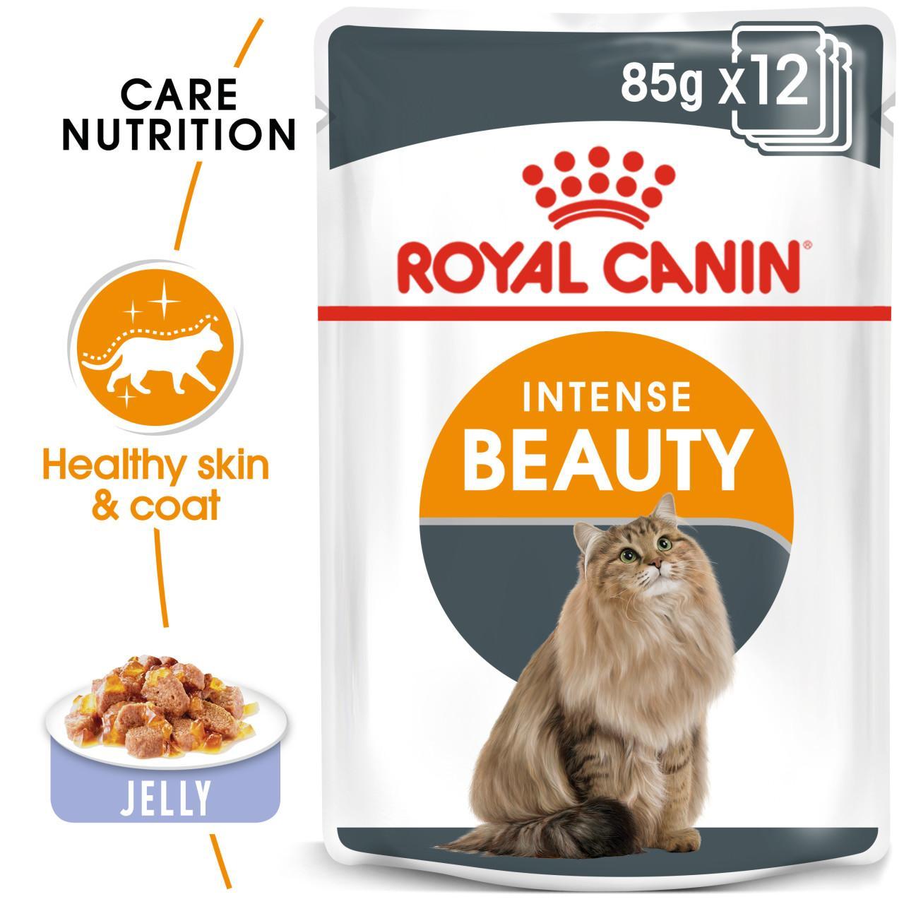 An image of Royal Canin Feline Intense Beauty Jelly