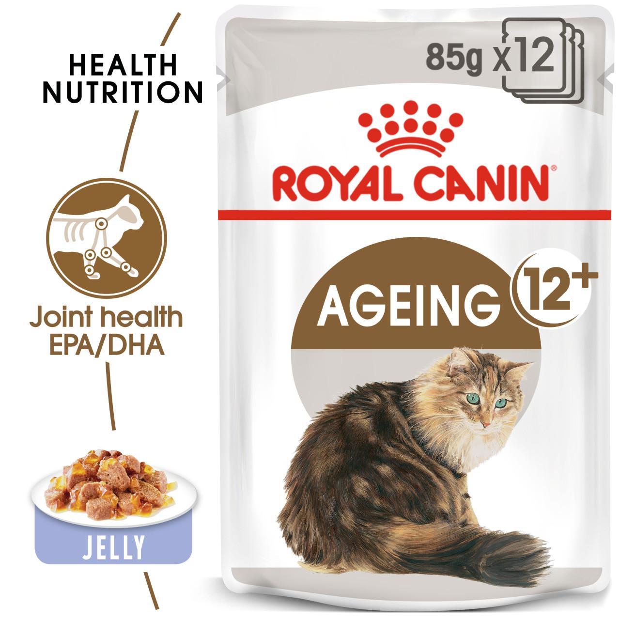 An image of Royal Canin Feline Ageing +12 Jelly