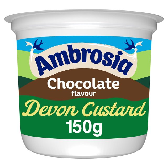 Ambrosia Chocolate Flavour Devon Custard, 150g