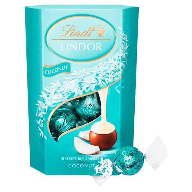 Lindt Lindor Coconut Chocolate Truffles, 200g