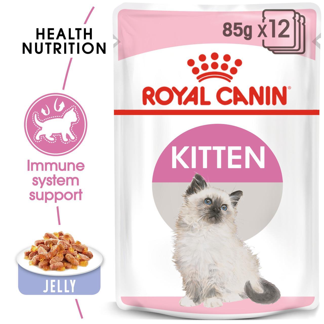 An image of Royal Canin Feline Kitten Instinctive Jelly
