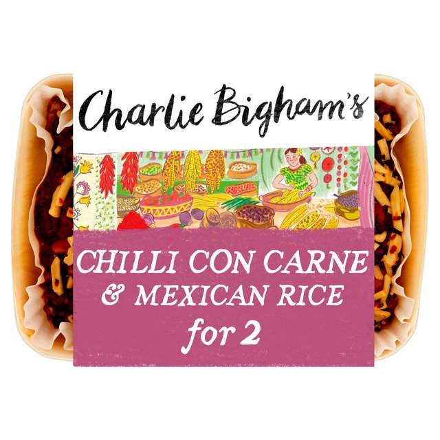 Charlie Bigham’s Chilli Con Carne & Mexican Rice for 2, 840g