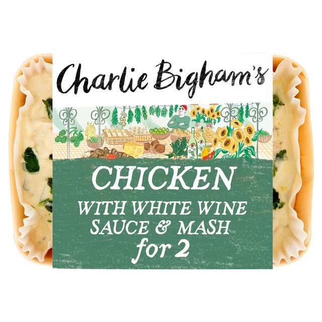 Charlie Bigham’s Chicken in White Wine Sauce & Mash for 2, 825g