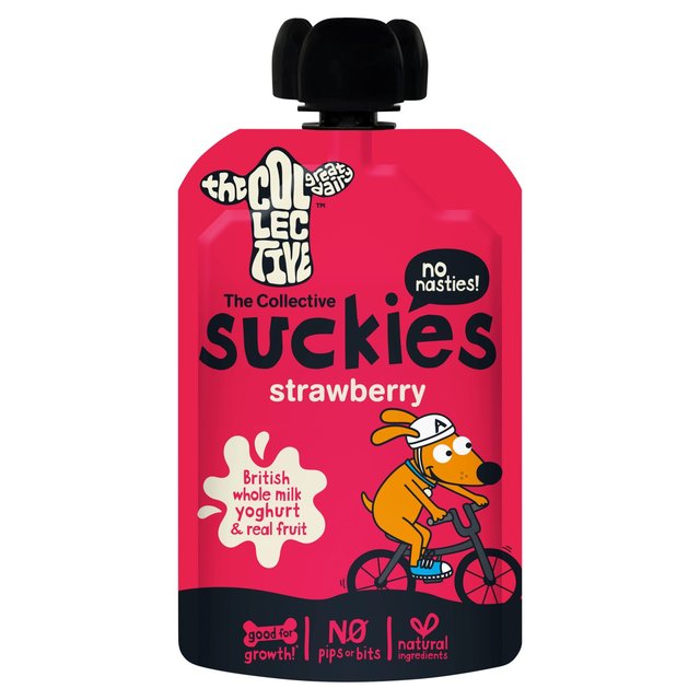 The Collective Suckies Strawberry Yoghurt, 90g