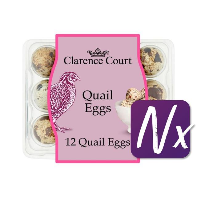 Clarence Court Quail Eggs, 12 Per Pack