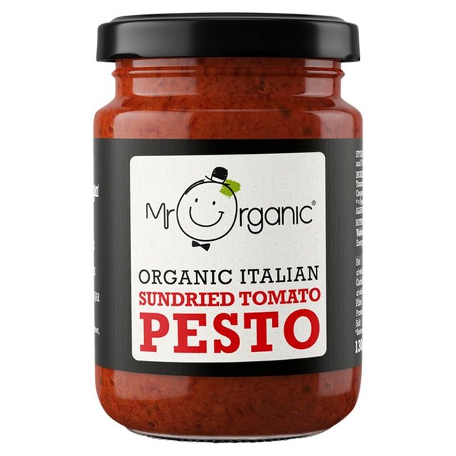 Mr Organic Vegan Sundried Tomato Pesto, 130g