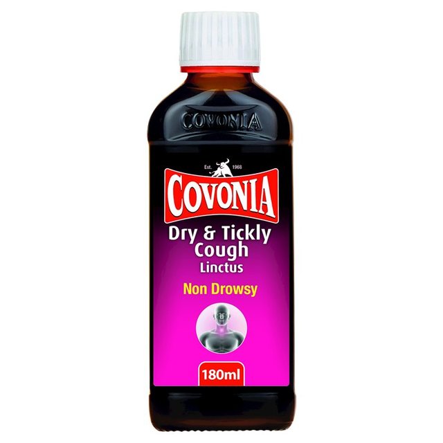 Covonia Dry & Tickly Cough Linctus Oral Solution, 180ml