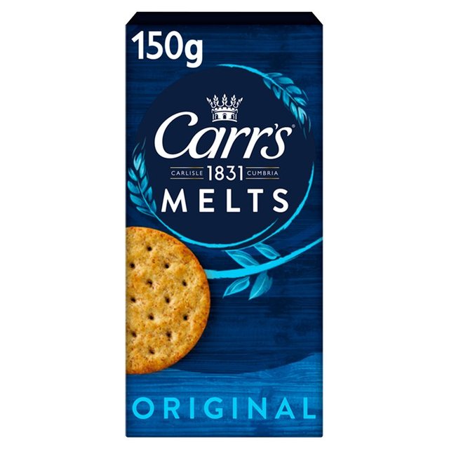 Carr’s Melts Original Crackers, 150g