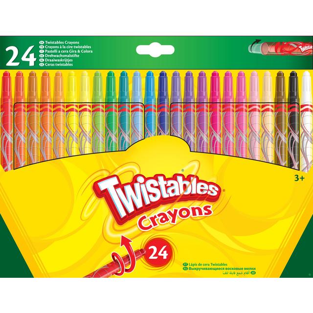 Crayola 24 Twistable Crayons, 3 Years+