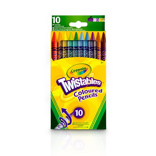 Crayola Twistable Pencils, 10 Per Pack