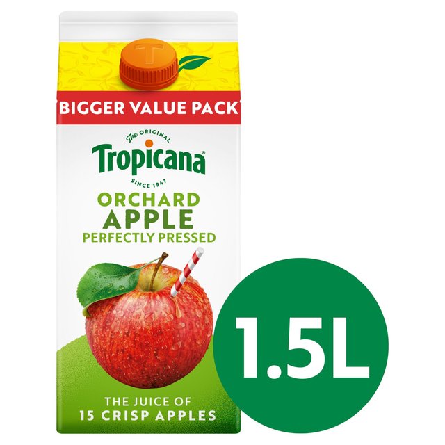 Tropicana Pressed Apple Fruit Juice, 1.5L