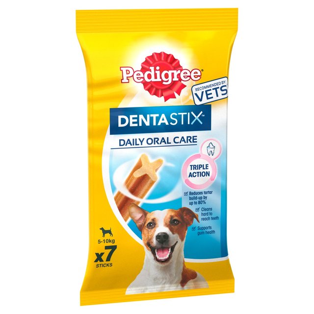 Pedigree Dentastix Daily Adult Small Dog Treats, 7 x 16g