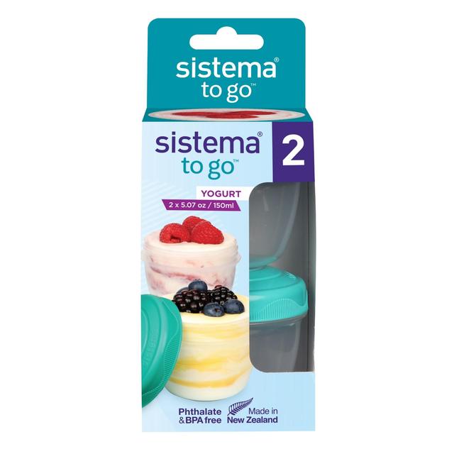 Sistema Yoghurt To Go, 2 per Pack