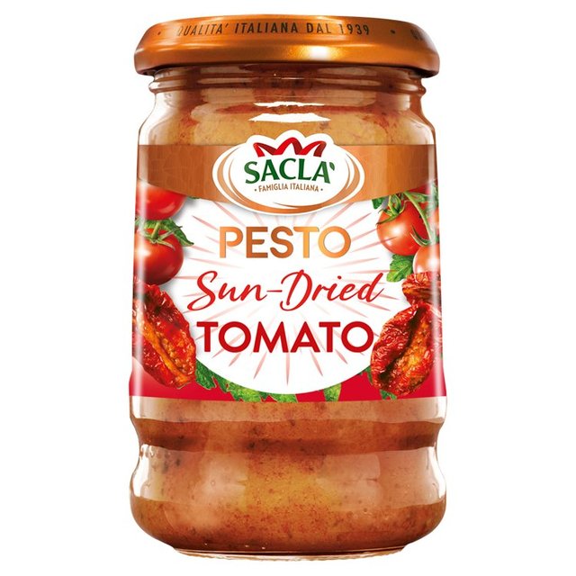 Sacla Sun-Dried Tomato Pesto, 190g