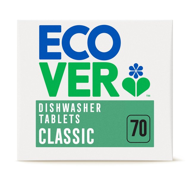 Ecover Classic Dishwasher Tablets Citrus, 70 Per Pack
