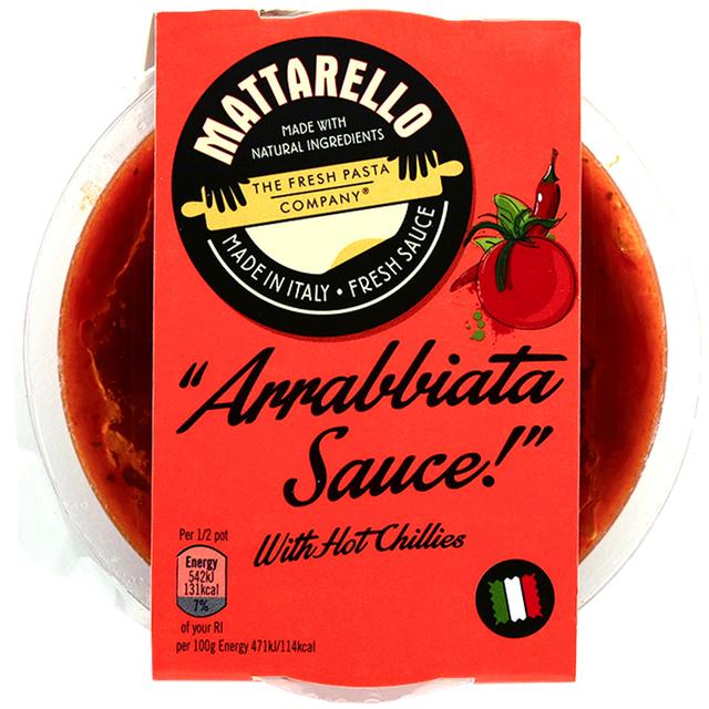 The Fresh Pasta Co. Mattarello Arrabbiata Sauce, 230g