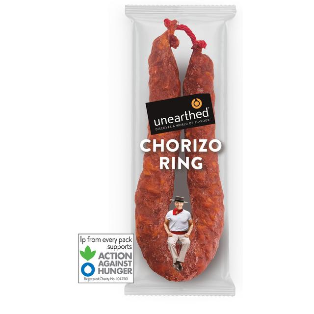 Unearthed Spanish Chorizo Sausage Ring, 200g