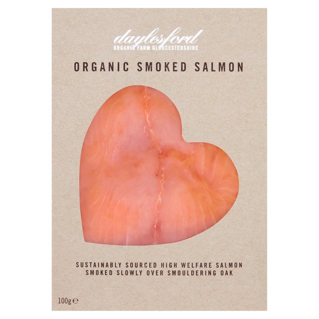 Daylesford Organic Smoked Salmon, 100g