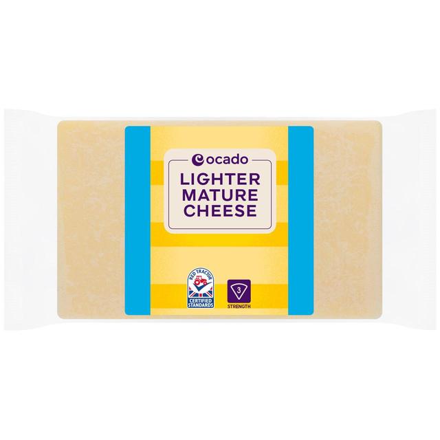 Ocado Lighter Mature Cheese 30% Less Fat, 480g