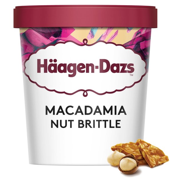 Hagen-Dazs Haagen-Dazs Macadamia Nut Brittle Ice Cream, 460ml