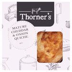 Jon Thorner's Mature Somerset Cheddar & Onion Quiche Small