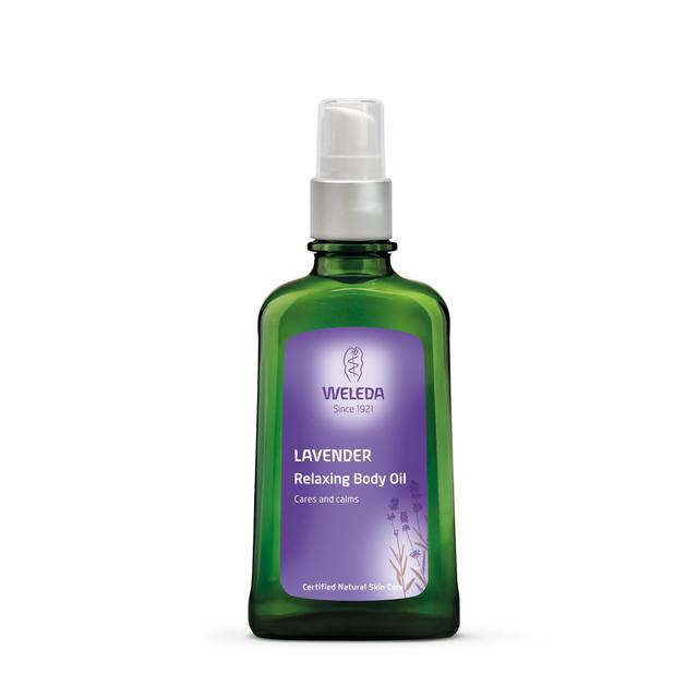 Weleda Natural Lavender Relaxing Body Oil, Vegan, 100ml