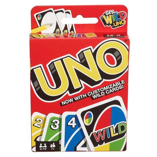 Mattel Uno Card Game, 7 Years+, 7 Years