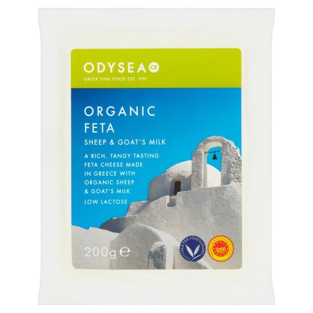 Odysea Organic Sheep & Goats Milk Feta, 200g