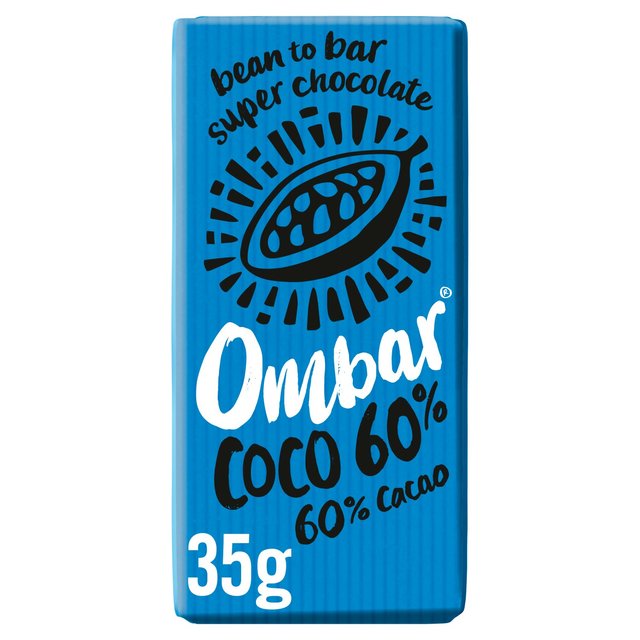 Ombar Coco 60% Organic Vegan Fair Trade Chocolate, 35g