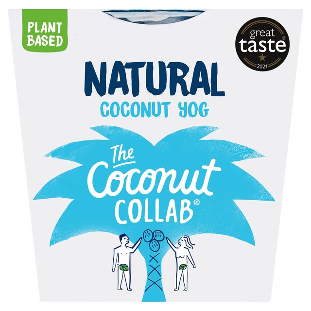The Coconut Collaborative Dairy Free Natural Coconut Yoghurt, 100g