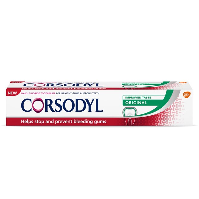 Corsodyl Gum Toothpaste Daily Flouride Gum & Teeth Care, 75ml