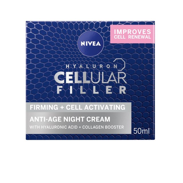 Nivea Hyularon Cellular Filler Anti-Age Night Cream, 50ml