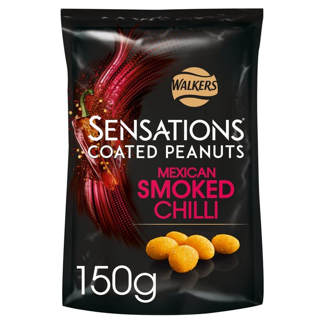 Sensations Mexican Smoked Chilli Coated Sharing Peanuts, 150g