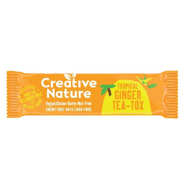 Creative Nature Ginger Teatox Raw Superfood Flapjack, 38g