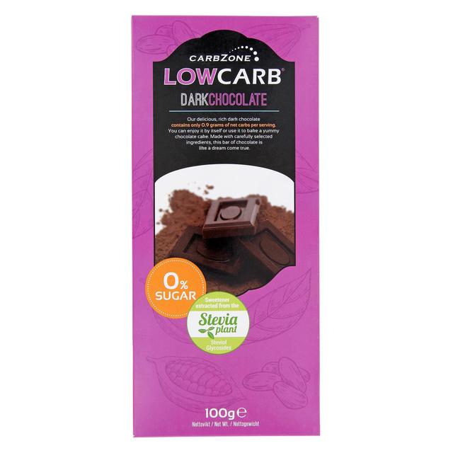 Carbzone Low Carb Dark Chocolate 70%, 100g