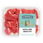 Eversfield Organic Diced Lamb Grass Fed 